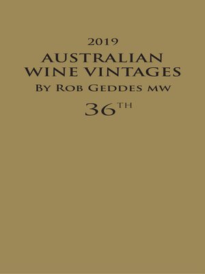 cover image of Australian Wine Vintages 2019